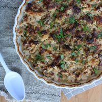Keto Cauliflower Casserole Recipe