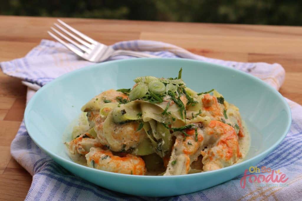 keto shrimp alfredo