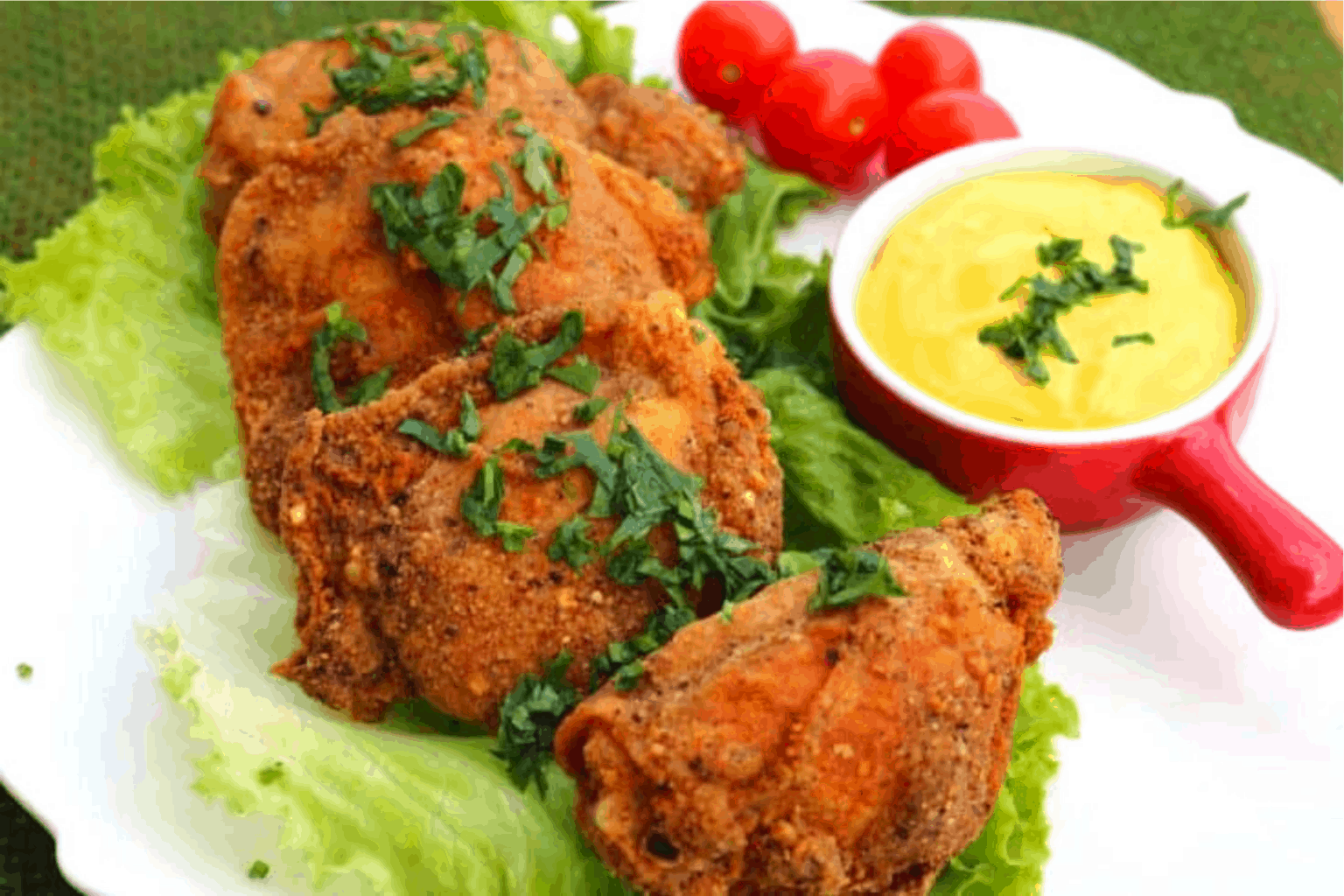 Keto Fried Chicken Thighs So Crispy & Tender Oh So Foodie
