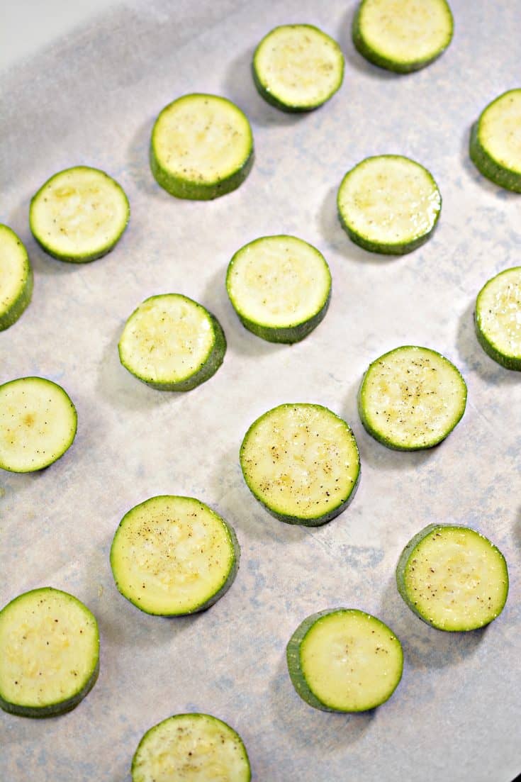 The EASIEST Zucchini Pizza Bites Recipe - Oh So Foodie