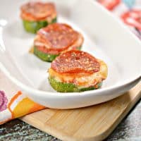 Zucchini Pizza Bites - Keto, Low Carb & Easy