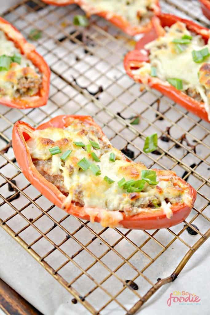 how to make low carb stuffed peppers