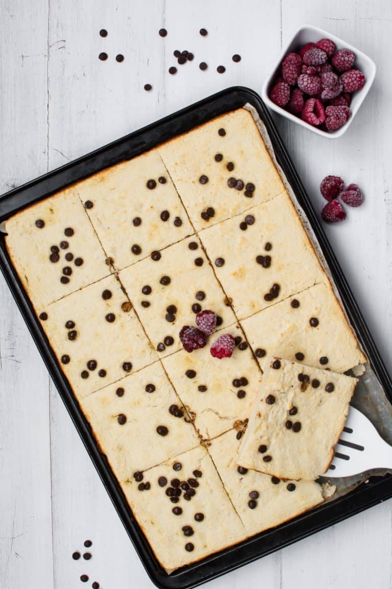 Almond Flour Sheet Pan Pancakes Oh So Foodie