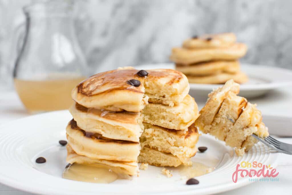 Fluffy Keto Pancakes With 3.2 Grams Net Carbs! - Oh So Foodie