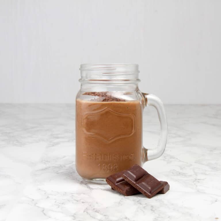 Keto Chocolate Smoothie With Avocado Oh So Foodie