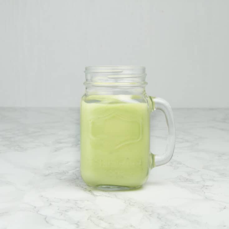 Keto Avocado Smoothie With Greek Yogurt Oh So Foodie