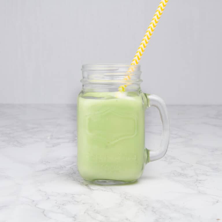 Keto Avocado Smoothie With Greek Yogurt Oh So Foodie