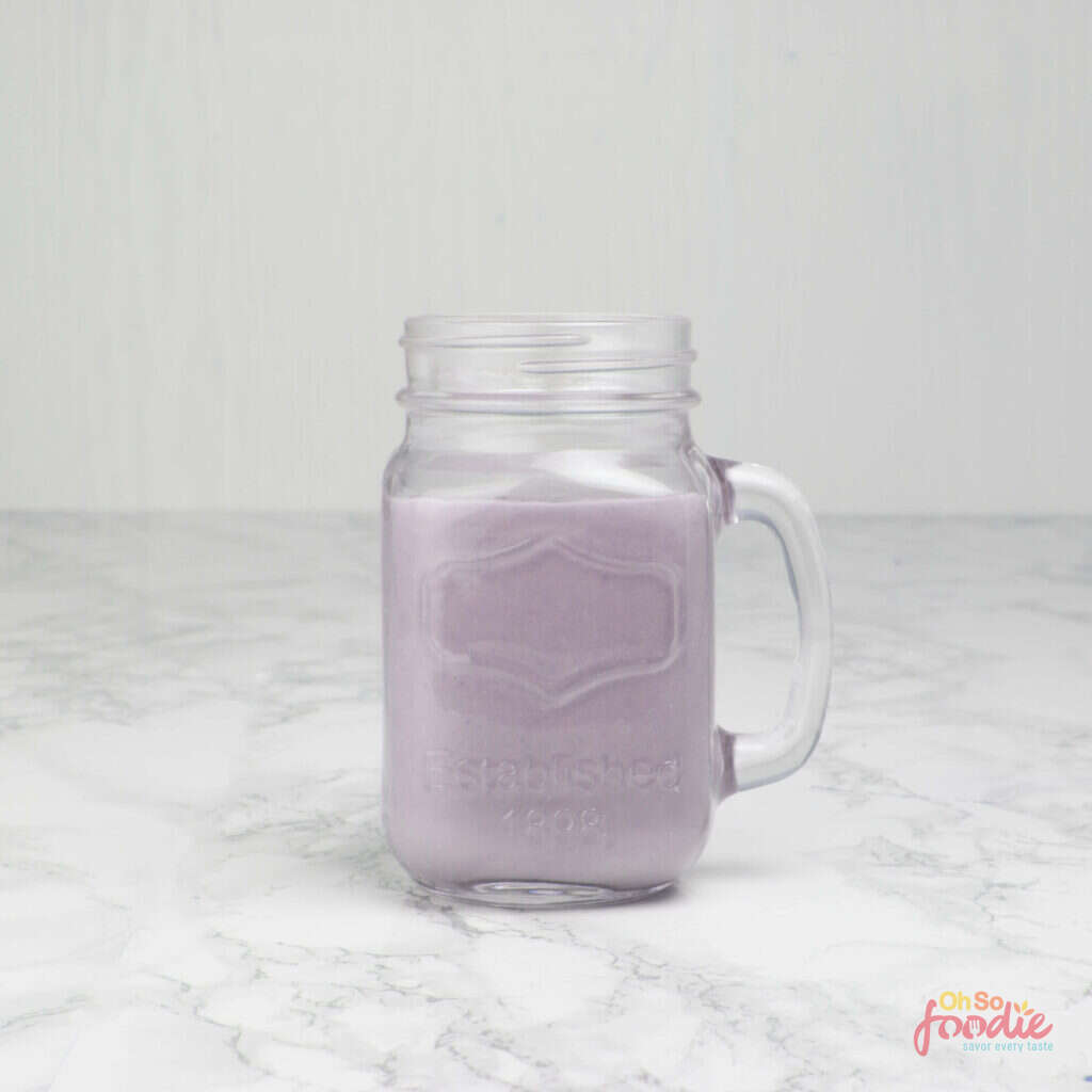 low carb blueberry smoothie