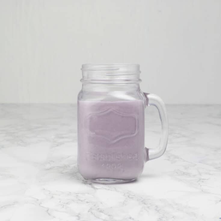 Keto Blueberry Smoothie With Greek Yogurt Oh So Foodie