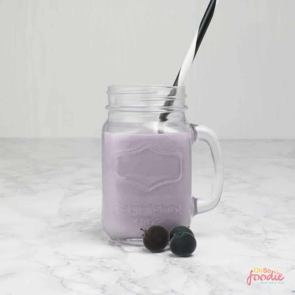 keto blueberry smoothie