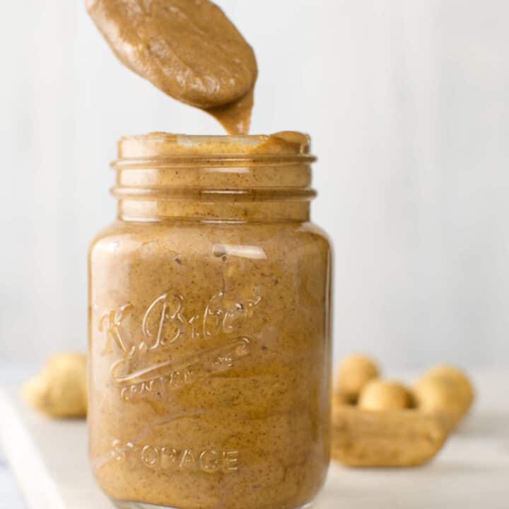 Homemade Peanut Butter (Gluten-Free, low Carb)