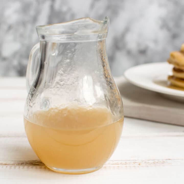 Keto Pancake Syrup (Sugar- Free, Easy & Homemade)