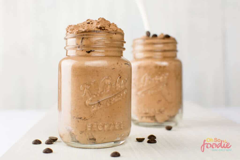 low carb chocolate frosty
