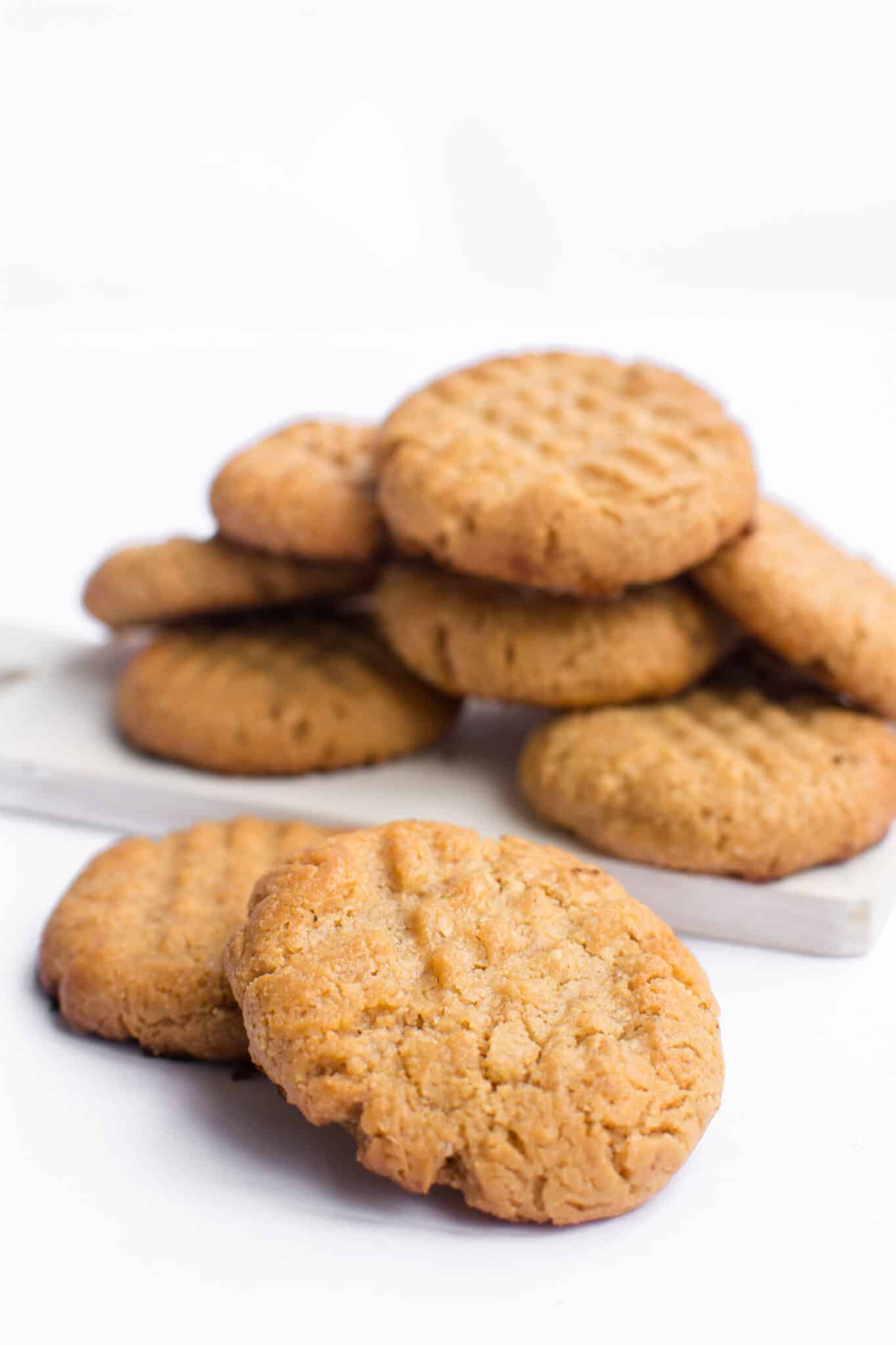 3 Ingredient Keto Almond Butter Cookies Oh So Foodie