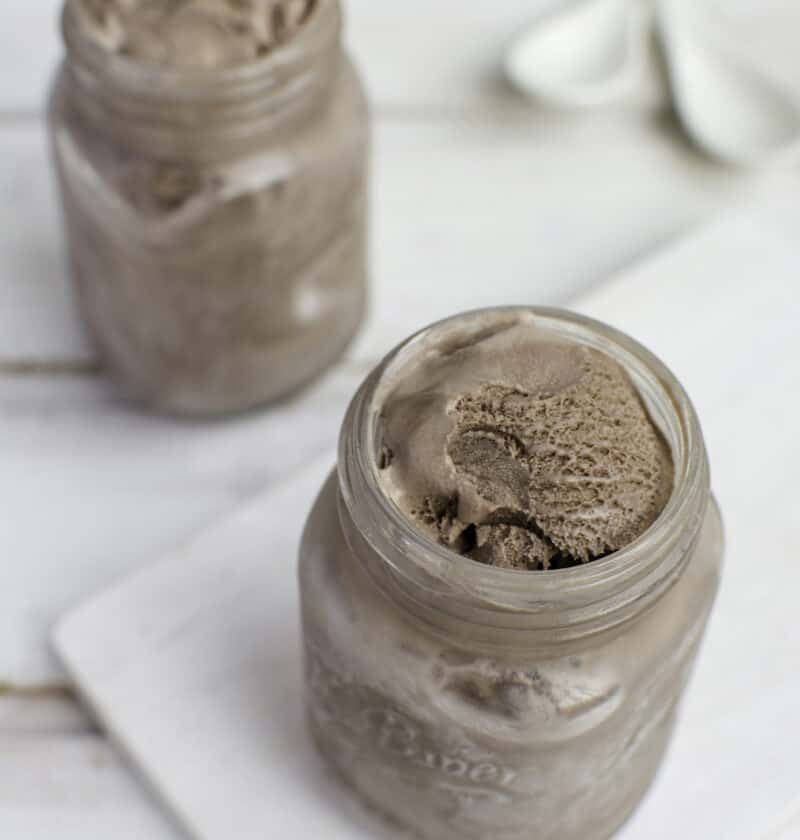 keto ice cream jar
