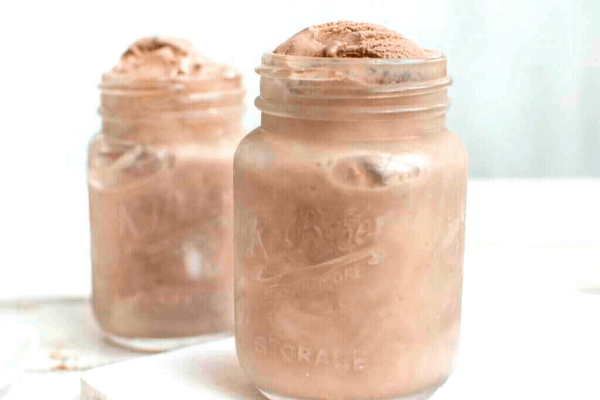 Keto Mason Jar Chocolate Ice Cream Oh So Foodie