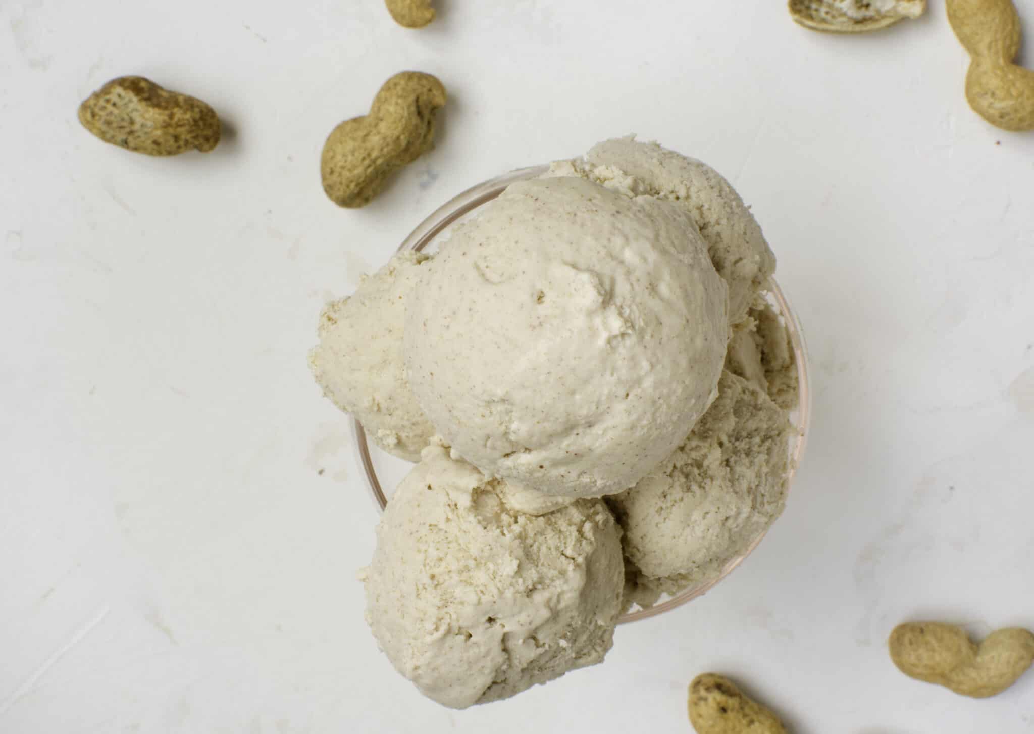 3 Ingredient Keto Peanut Butter Ice Cream Oh So Foodie