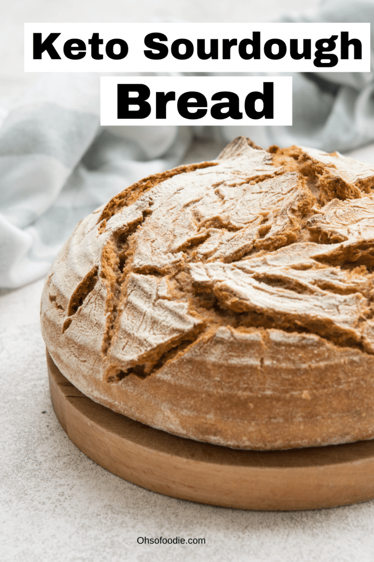 Keto Sourdough Bread Gluten Free & 2.5g Net Carbs Oh So Foodie
