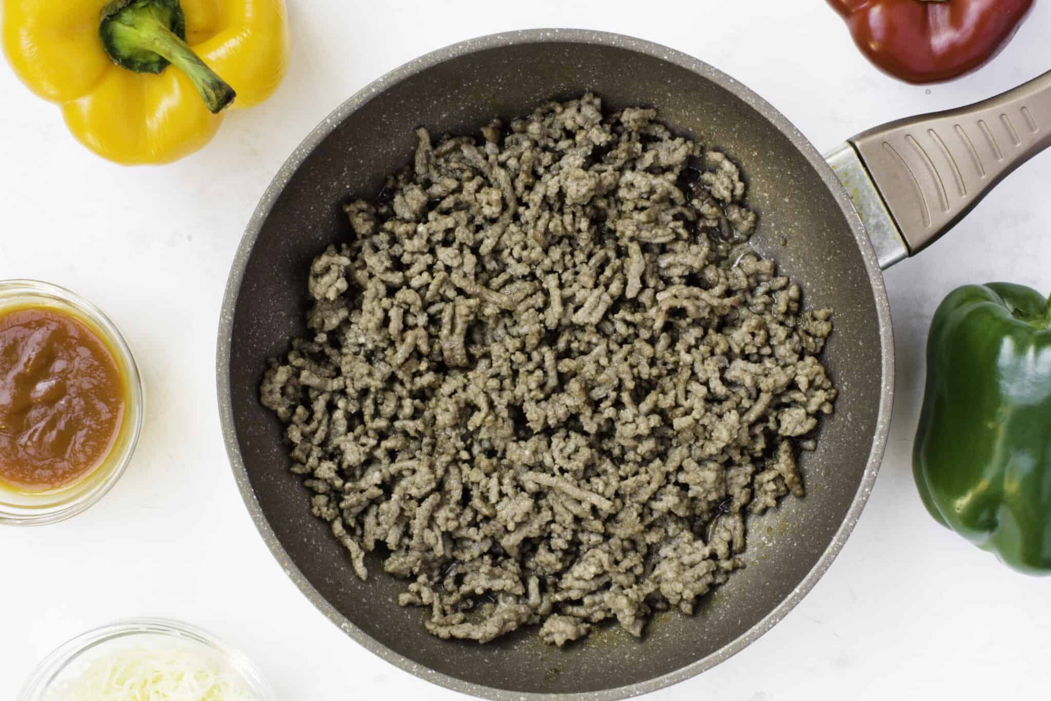 Keto Stuffed Bell Peppers Oh So Foodie