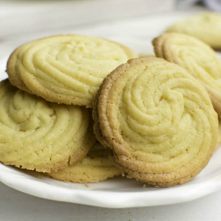 Keto Danish Butter Cookies