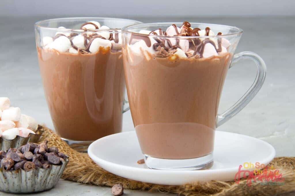 Slow Cooker Keto Hot Chocolate by Oh So Foodie