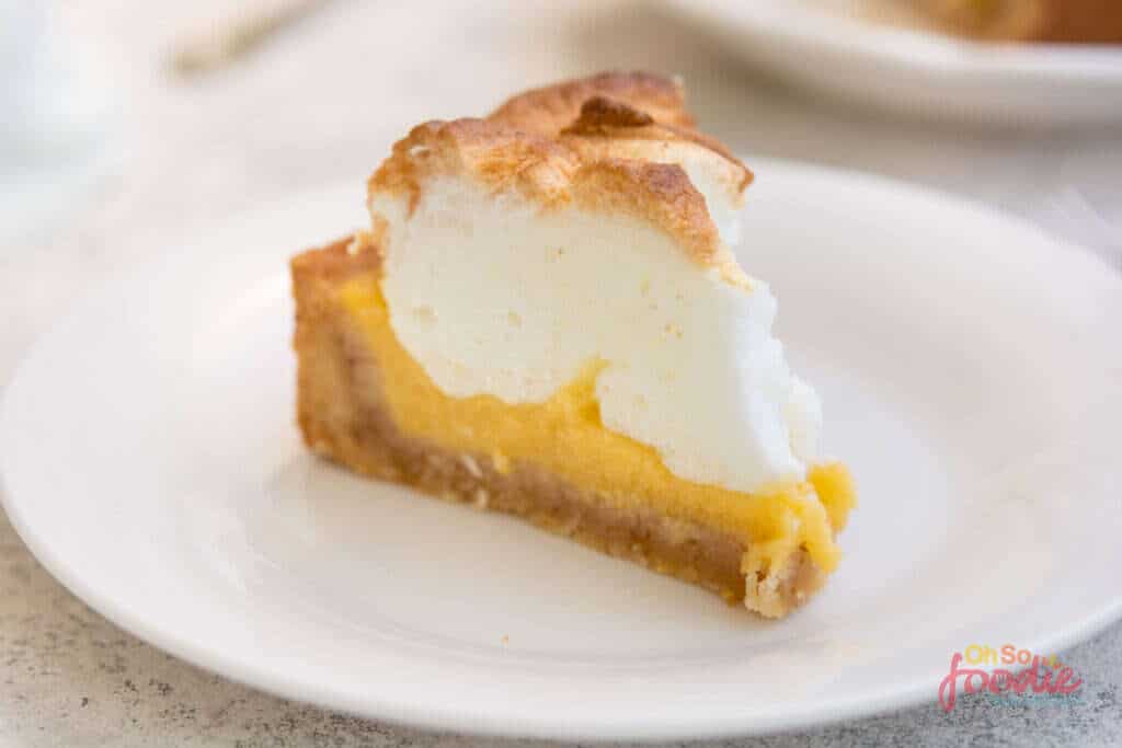 Keto Lemon Meringue Pie