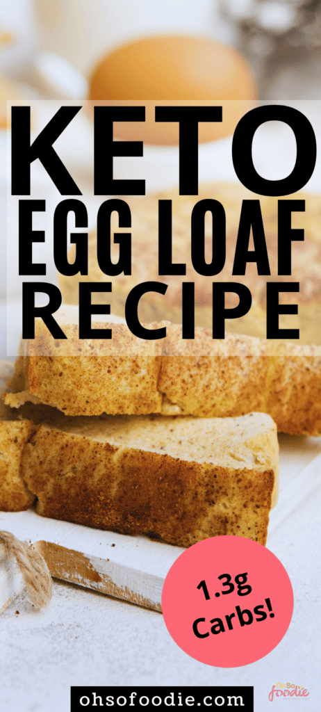 Keto egg loaf recipe
