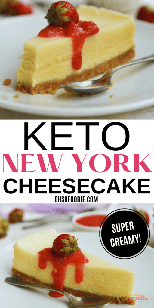 Keto New York Cheesecake