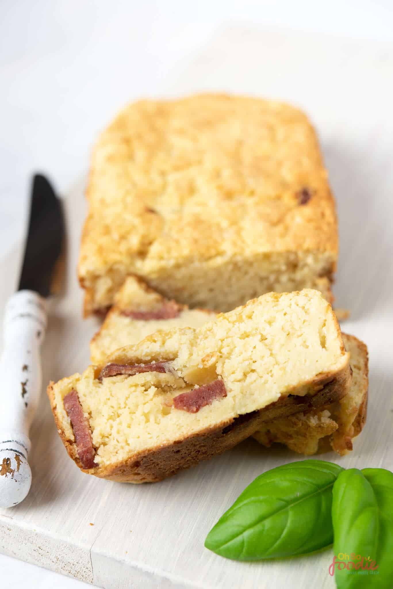 Cheesy Keto Bacon Bread Recipe Oh So Foodie