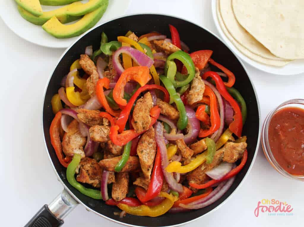 keto low carb fajitas