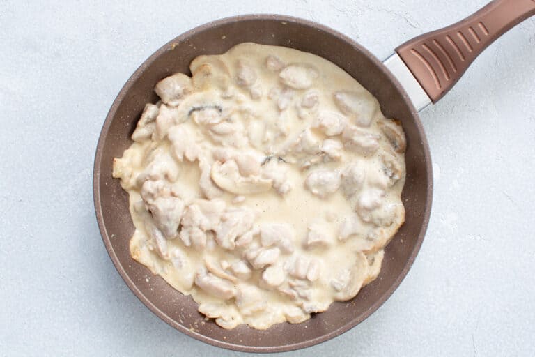 Keto Chicken Stroganoff - Oh So Foodie