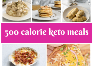 500 calorie keto recipes