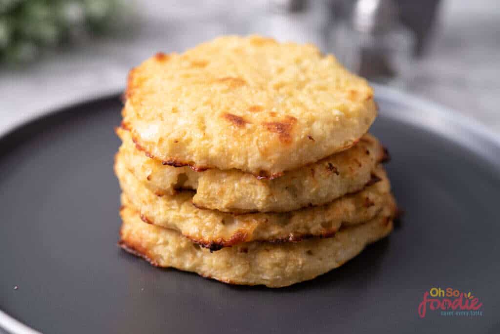 Keto Cauliflower Hash Browns Oh So Foodie