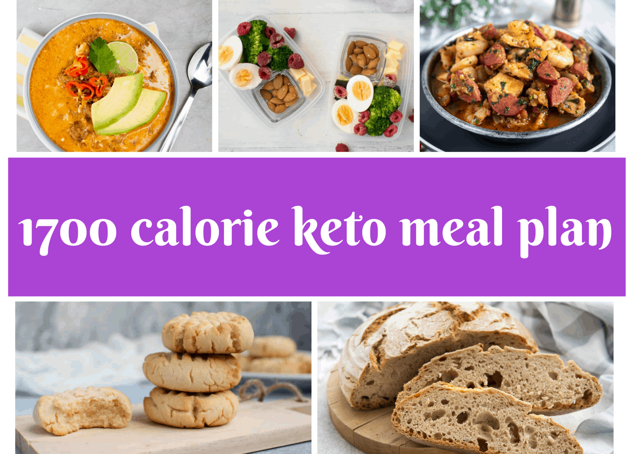 21 Day 1700 Calorie Keto Meal Plan - Oh So Foodie