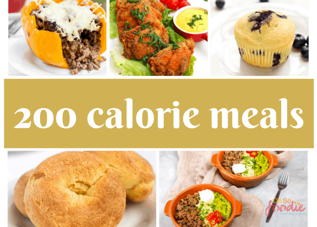 200 calorie meals