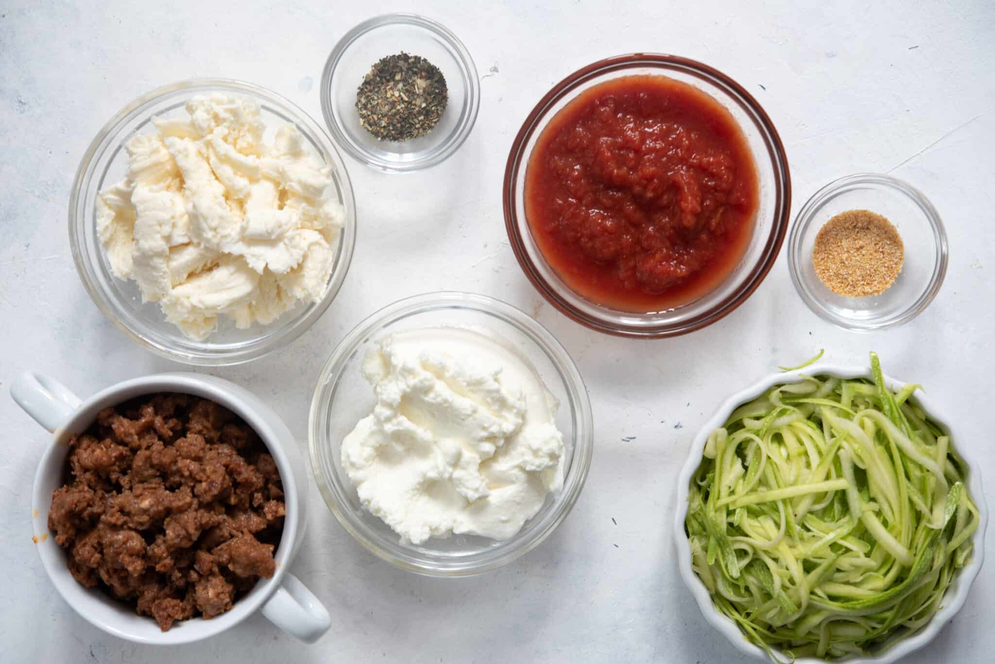 Keto Lasagna Bowl Oh So Foodie