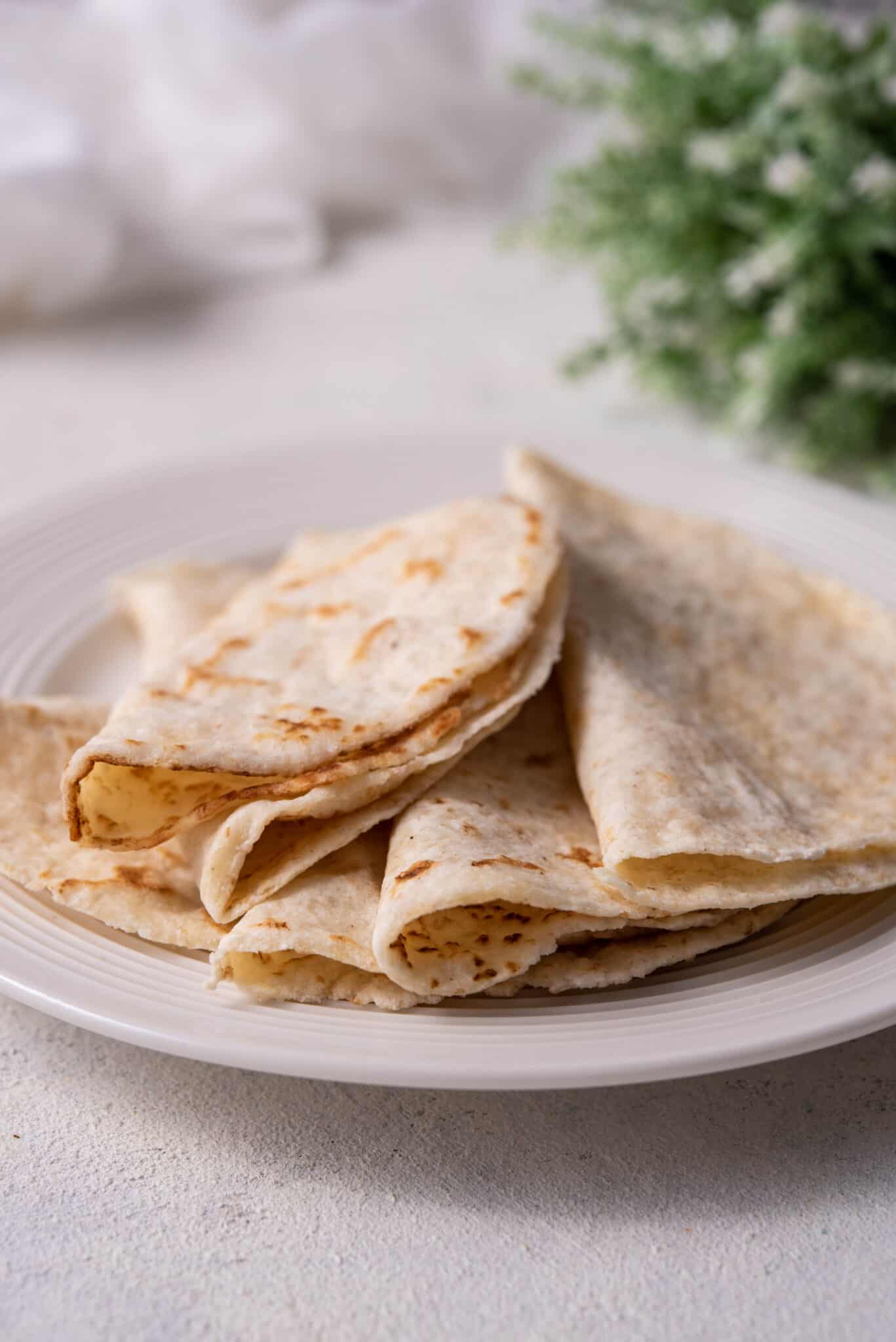 Almond Flour Psyllium Husk Tortillas [3.3g Net Carbs!] Oh So Foodie