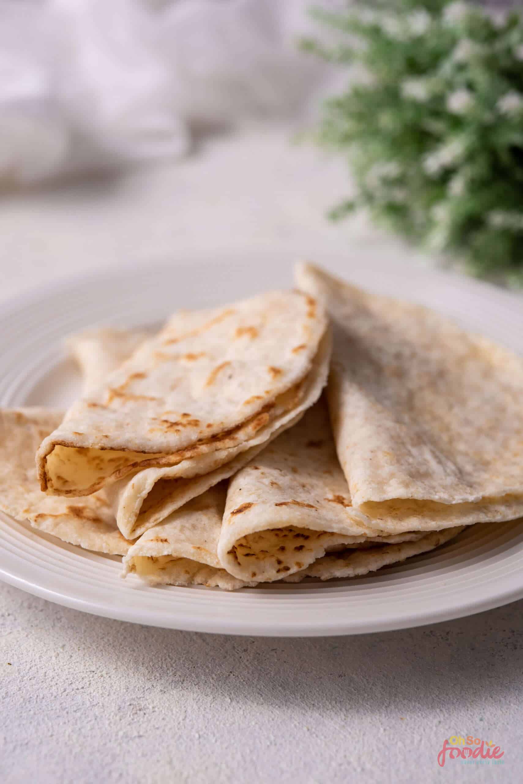 Almond Flour Psyllium Husk Tortillas [3.3g Net Carbs!] Oh So Foodie