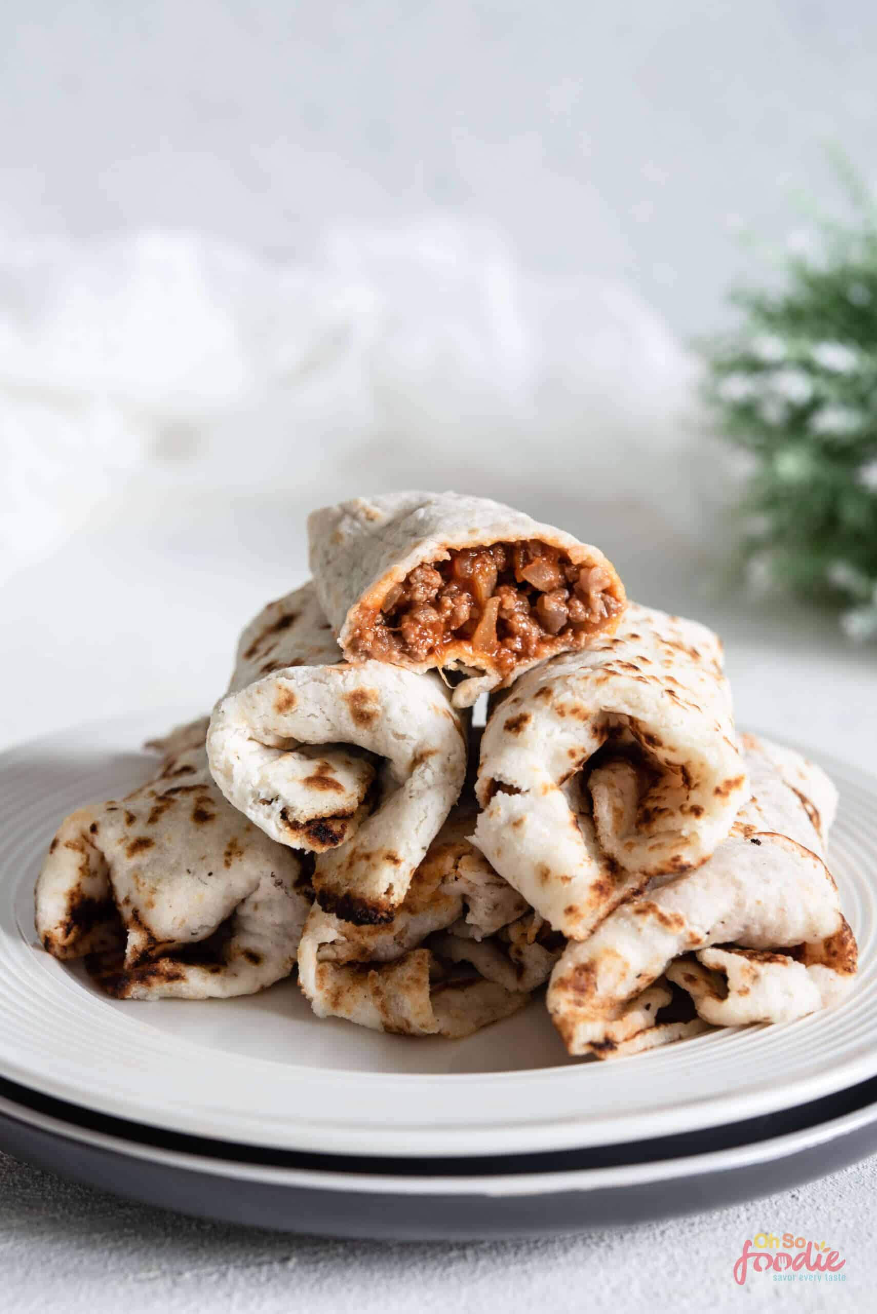 Almond Flour Psyllium Husk Tortillas [3.3g Net Carbs!] Oh So Foodie