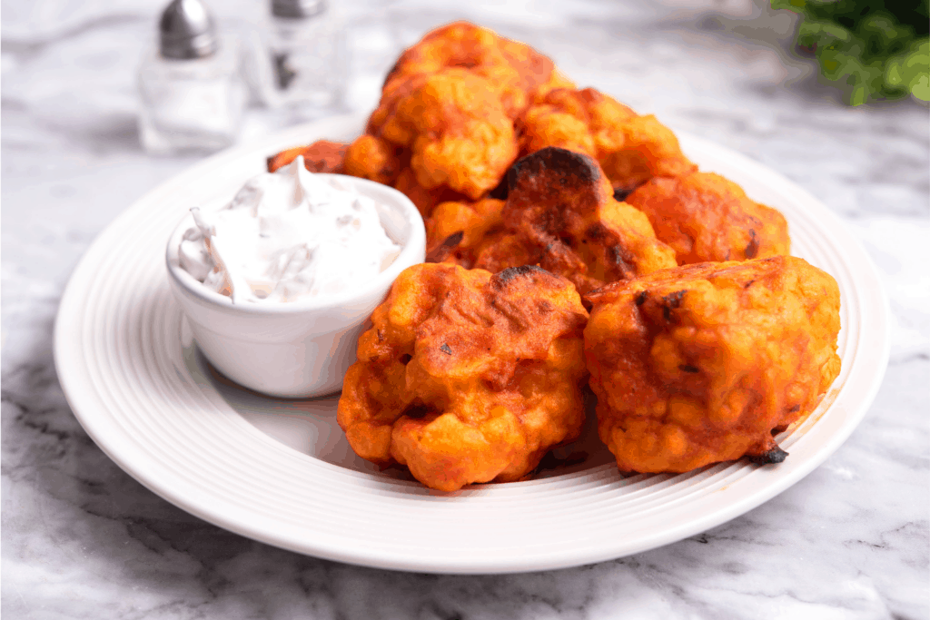 low carb cauliflower wings