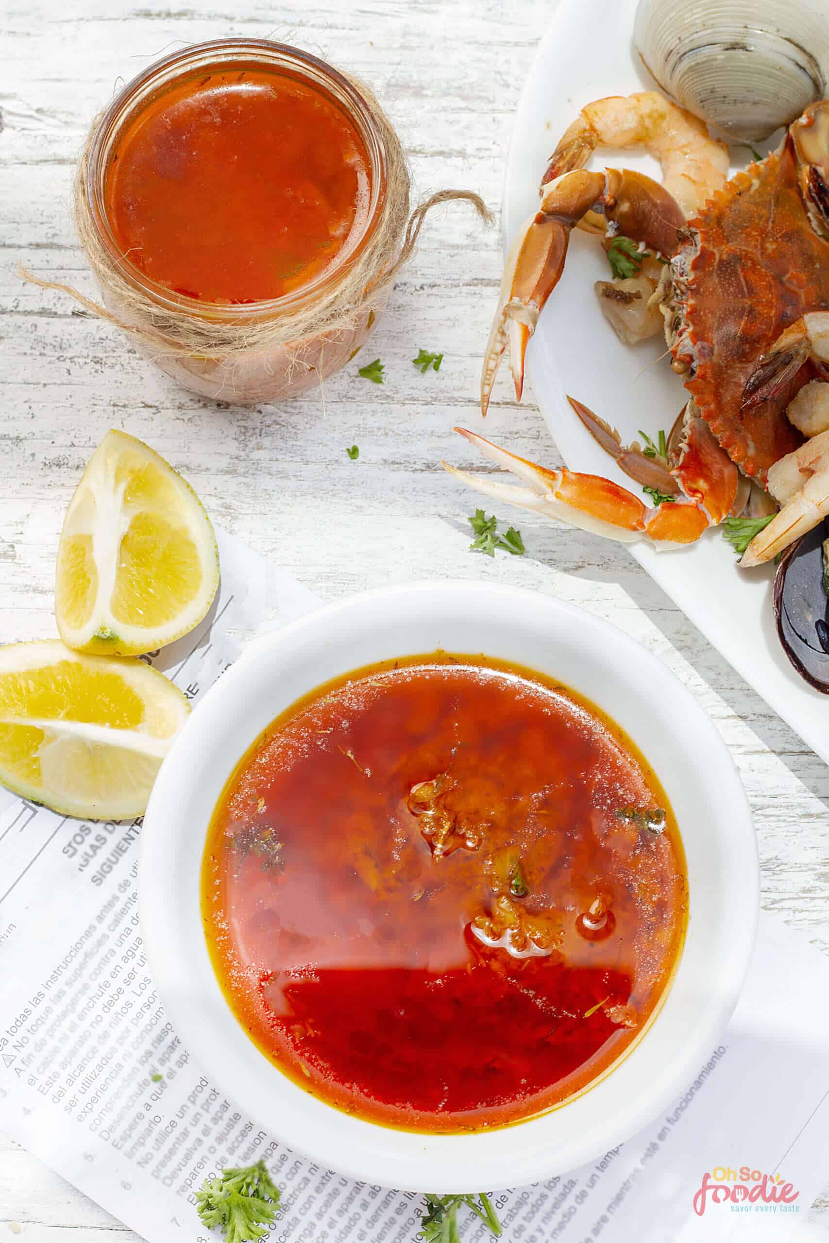 Seafood Boil Sauce Oh So Foodie