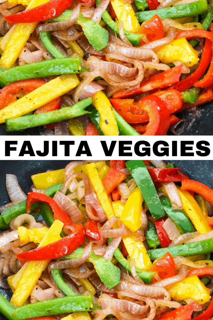 Chipotle Copycat Fajita Veggies - Oh So Foodie