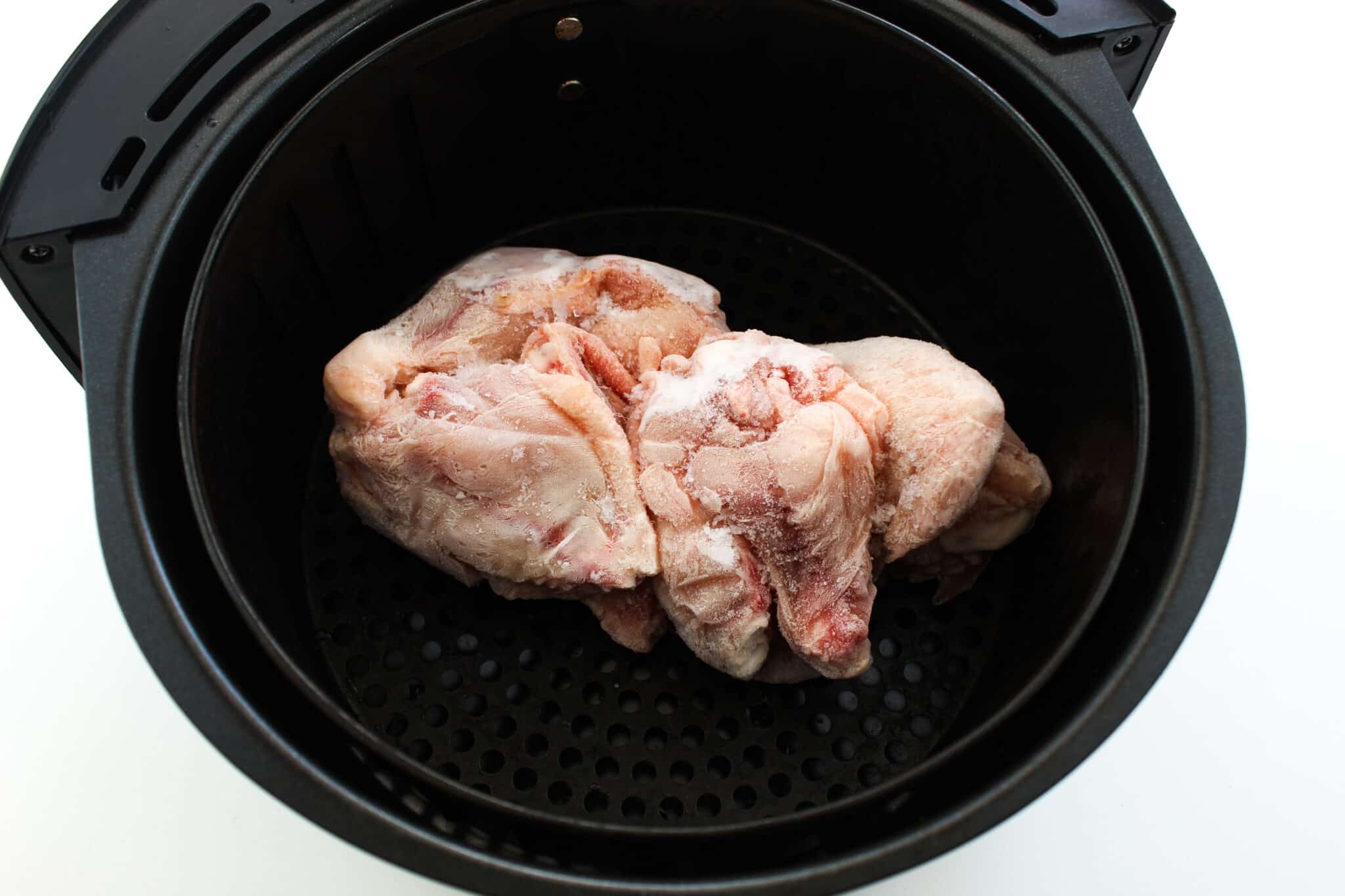 Air Fryer Frozen Chicken Wings No Thaw Oh So Foodie