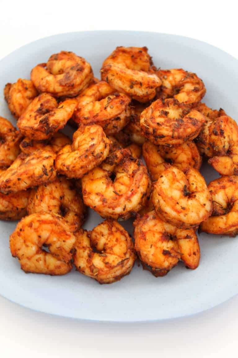 Air Fryer Cajun Shrimp (With Stovetop Option) - Oh So Foodie