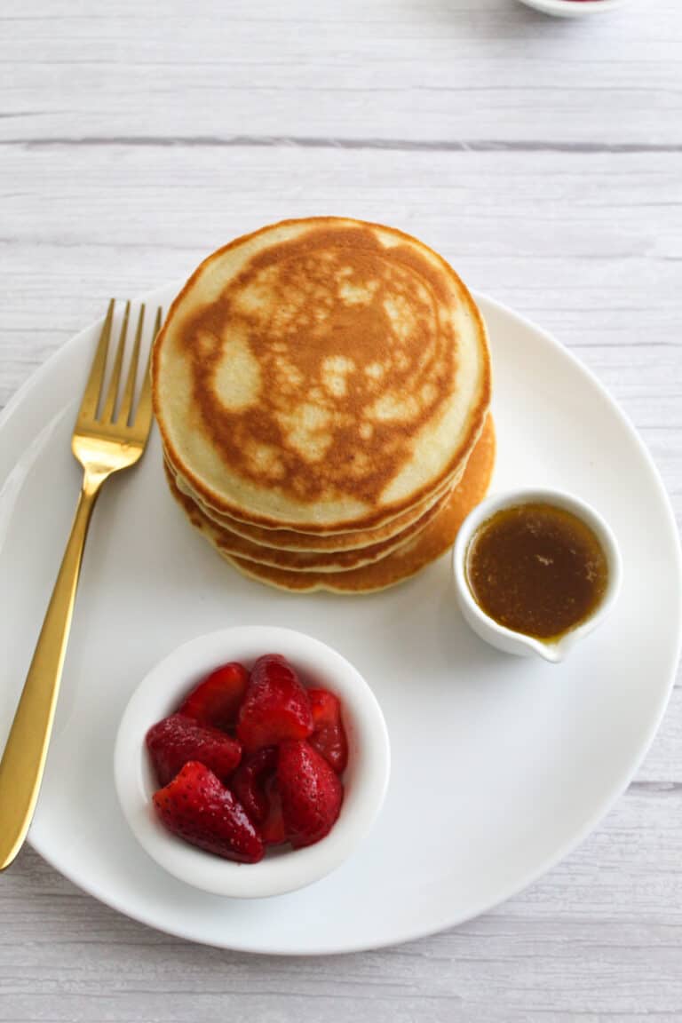 Keto Pancakes Without Almond Flour Oh So Foodie