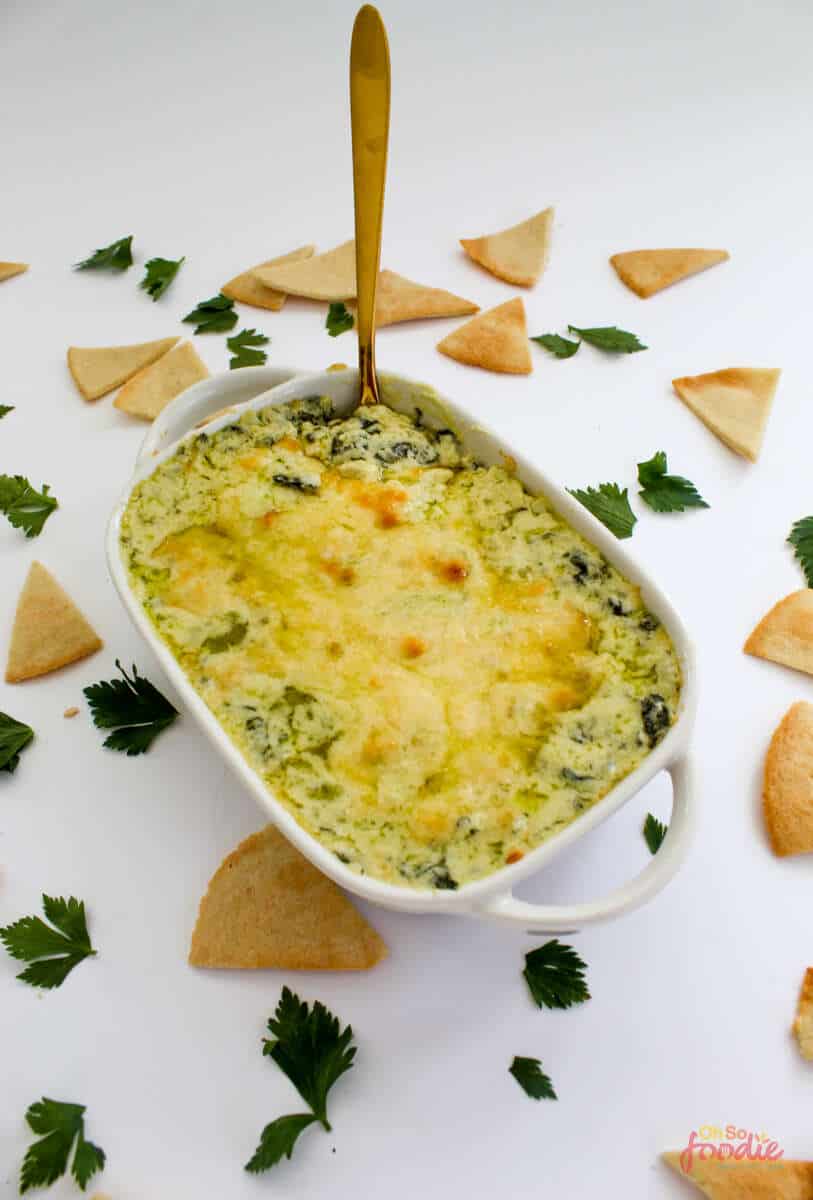 Spinach Dip Recipe (Keto & Low Carb) - Oh So Foodie