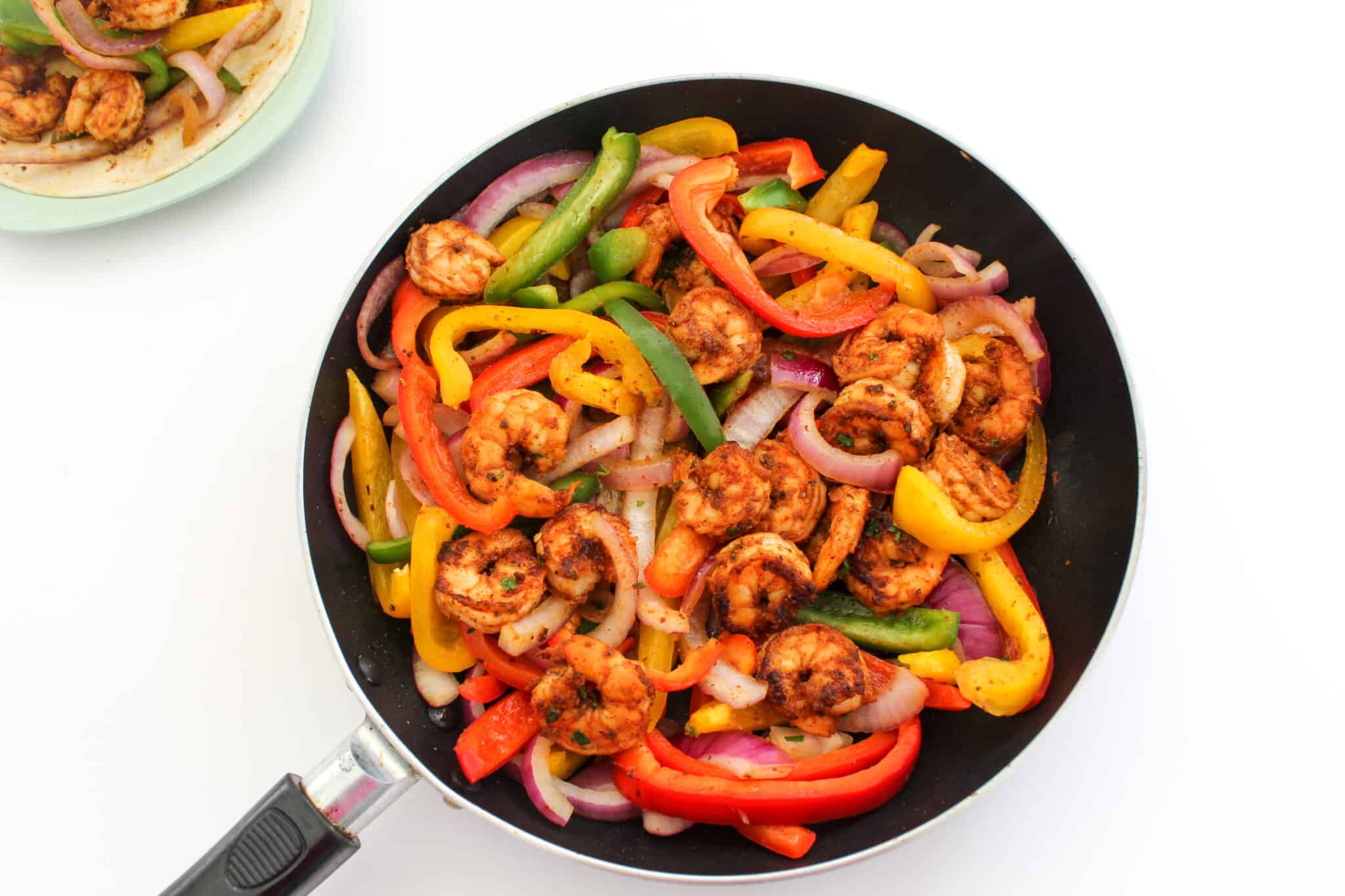 Easy Shrimp Fajitas Recipe (25 Minute Meal!) Oh So Foodie