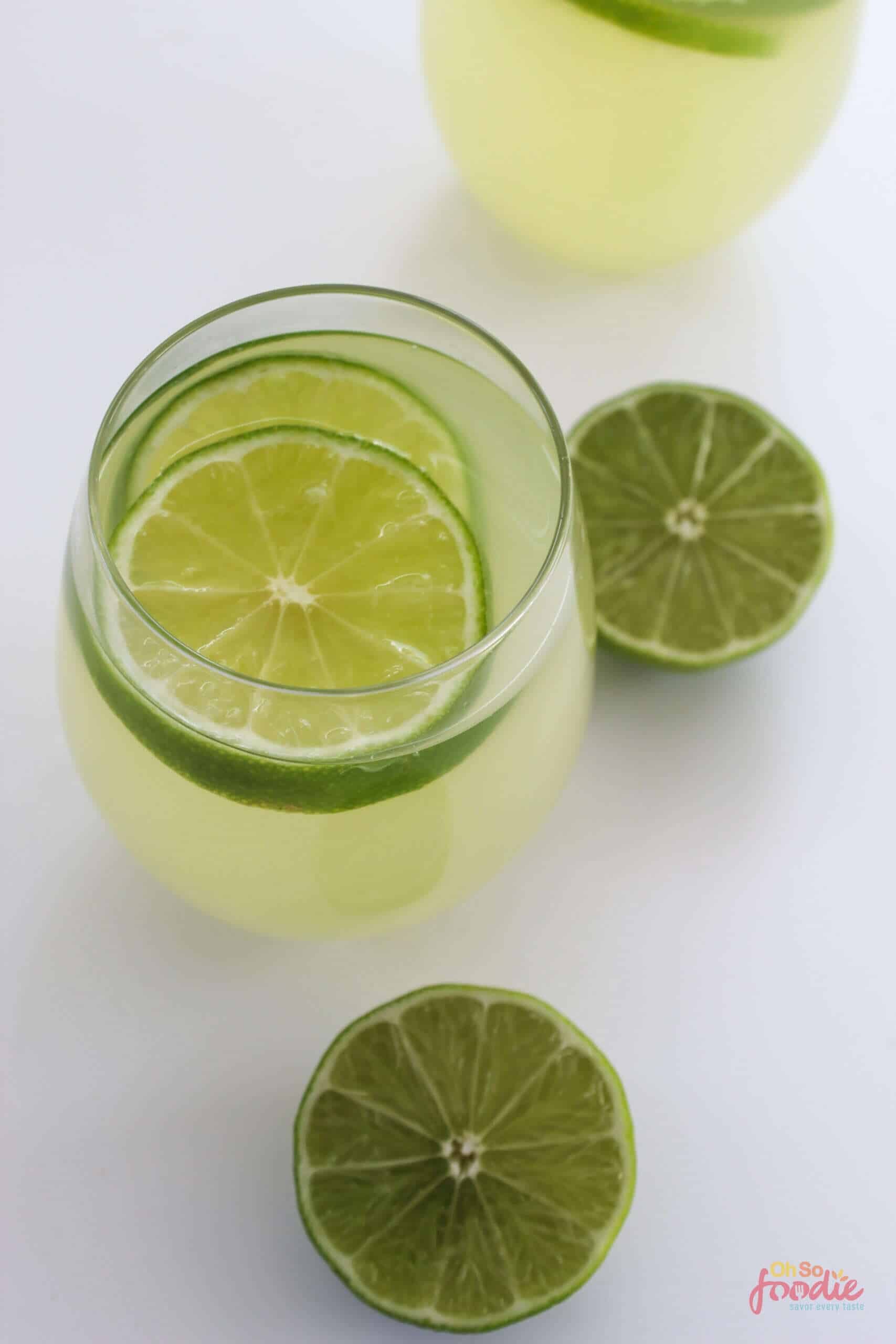 Refreshing SugarFree Keto Limeade Oh So Foodie