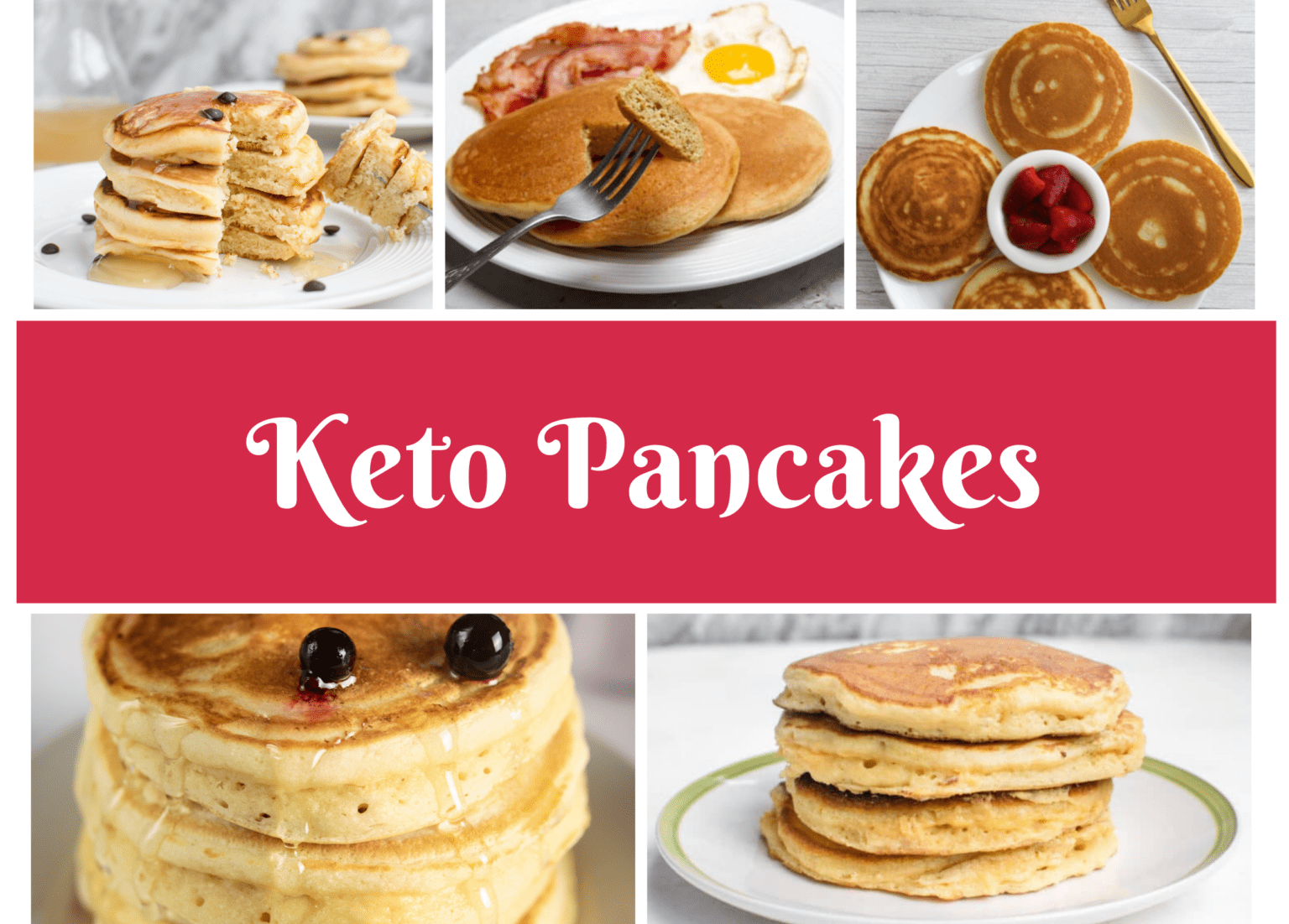 Keto Pancakes (15+ FLUFFY Keto Pancake Recipes You'll Love!) Oh So Foodie