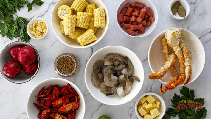 seafood boil ingredients list